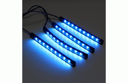 Oświetlenie LED we wnętrzu samochodu